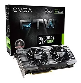 Evga Geforce Gtx 1080 Ftw Juego Acx 3.0, 8 Gb Gddr5x, Rgb Le