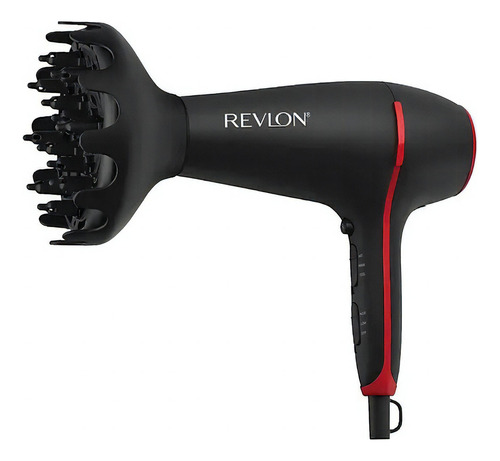 Secadora De Cabello Revlon Smoothstay Rvdr5317 Color Negro