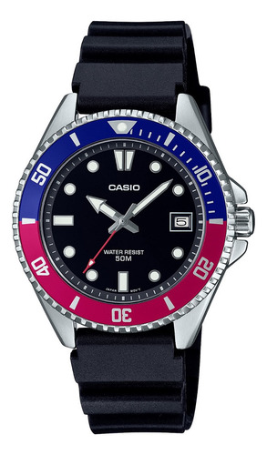 Reloj Casio Mdv-10-1a2 Análogo