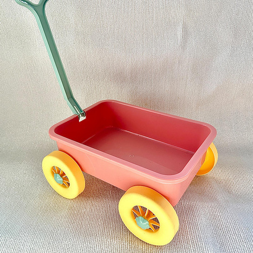 Carro De Juguete De Playa, Carro De Juego De Rosa