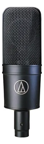 Microfone Audio Technica At4033a Cardioide Condensador Cor Preto