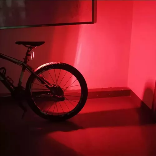 LUZ LED BICI RECARGABLE ROJA Ó BLANCA