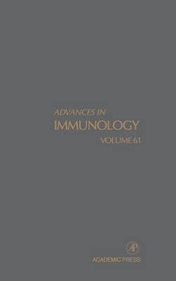 Libro Advances In Immunology: Volume 61 - Frank J. Dixon