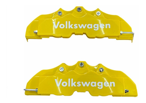 Cubre Calipers P/volkswagen Gol Trend Fox Bora Amarillo X2