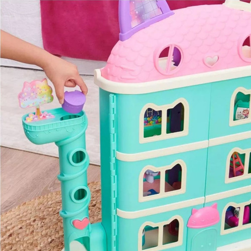 Casa Da Gabby - Playset Com Personagens E Elevador Mágico