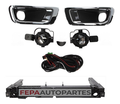 Kit Faros Auxiliares Antinieblas Chevrolet S-10 2012 / 2016