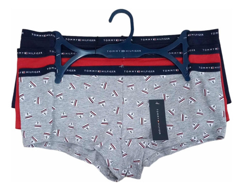 Set De3 Bóxer Mujer Tommy Hilfiger Originales Talla L/g