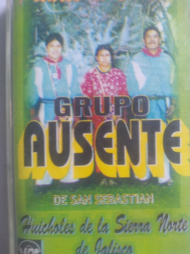 Cassette Grupo Ausente Pilares De Cristal Discos Lema 1998