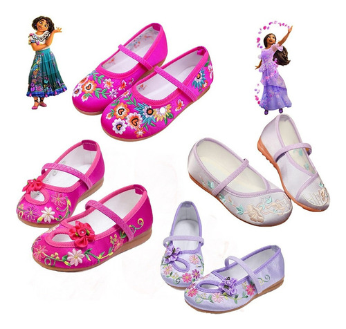 Lzh Encantador Mirabel Isabela Zapatos For Niñas Cosplay