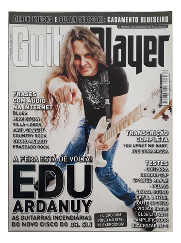 Guitar Player Nº 190 Edu Ardanuy, Joe Bonamassa, Blues