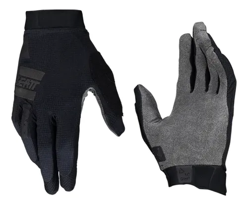comprar Luva 1.0 Gripr Preto Leatt Downhill Bike Mtb Dedo Longo