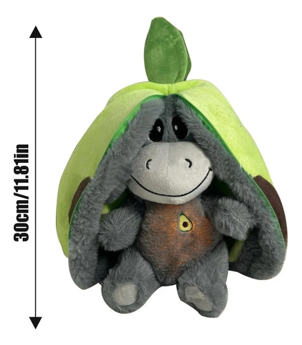 Peluche Relajante Que Suena Resplandeciente Con Un Burro Que