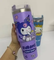 Comprar Termos Vasos De Kuromi 800 Ml Trae Su Pitillo