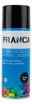 Comprar Pintura Aerosol Franca Negro Brillante 400ml