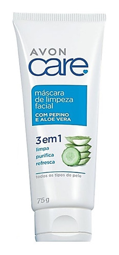 Mascarilla Facial Peel Off Pepino Y Aloe Vera - Avon Care 