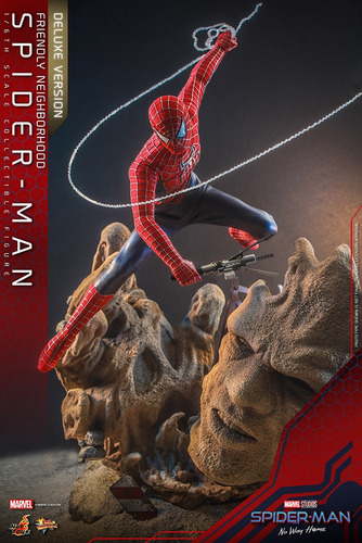 Figura De Acción Friendly Spider-man De Hot Toys