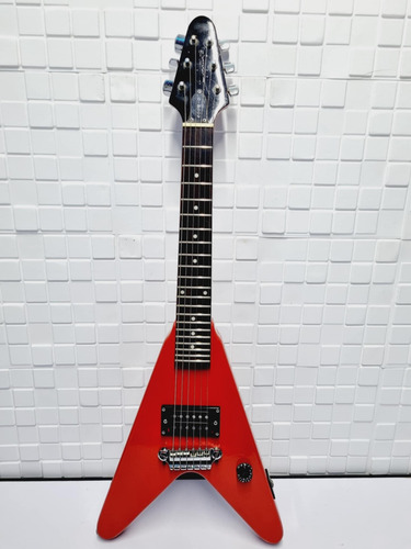 (rara) Guitarra Epiphone Mini Flying V Veewee/r Destro Vermelho (Usado)