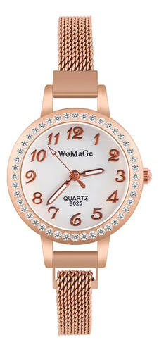 Azul - Reloj De Rayas Estilo Ins Para Mujer De Estilo Corean
