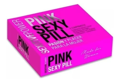 Pink Sexy Pill Mujer Sexitive Vigorizante Libido L-arginina