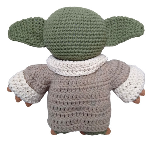 Yoda Muñeco Amigurumi