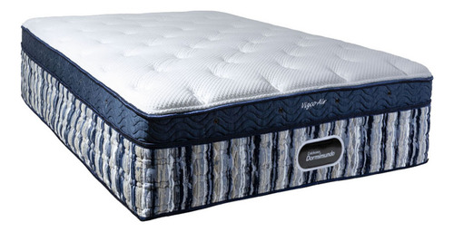 Colchón Queen Size Dormimundo Vizco Air Medio 39cm Color Blanco