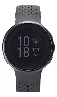 Reloj Polar Pacer Pro Pulsometro Gps Running - Palermo Color de la malla Negro (Carbon Gray) Color del bisel Negro