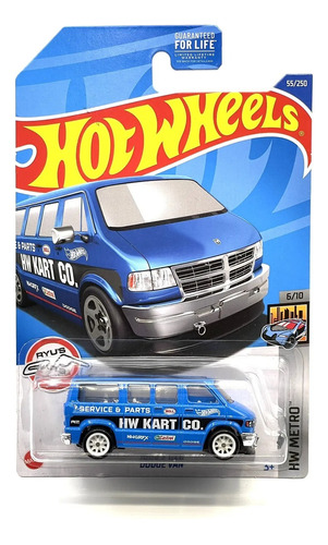 Hot Wheels Camioneta Dodge Van + Obsequio