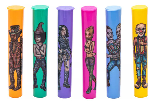 Envase Tube Big X 6 Unidades Lion Rolling Circus
