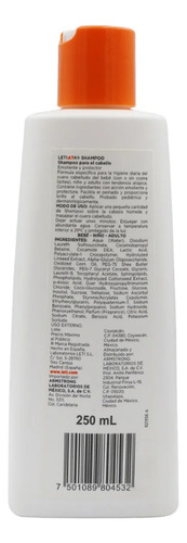 Leti At4 Shampoo Emoliente Y Protector Piel Atopica 250ml.