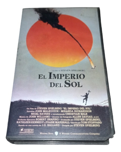 El Imperio Del Sol!!!!en Vhs Original Clásico!!