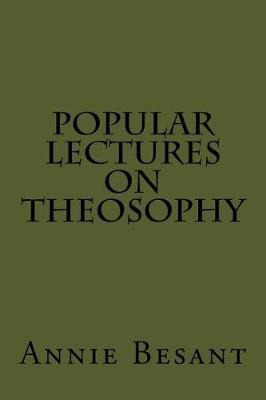 Libro Popular Lectures On Theosophy - Annie Besant