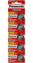 Comprar 5 Panasonic 3v 2032 Cr2032 Pila Litio Balanza Reloj Blister