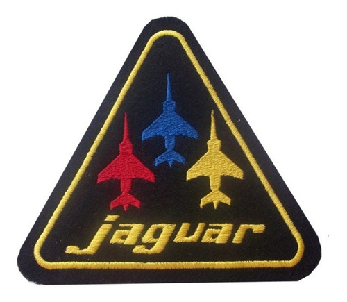 Parche Bordado Faa Aérea De Ecuador Escuadrón Jaguar