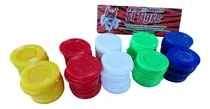 Comprar Juguete 100 Fichas Didácticas De Colores Poker Grandes 3.7cm Varios