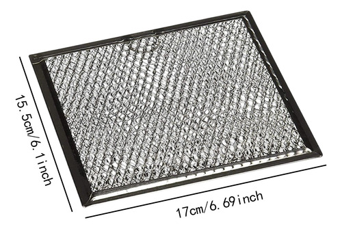2x Accesorios De Reemplazo De Filtro De Horno De Microondas