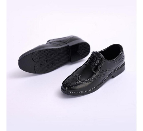 Zapatos Para Figuras A Escala 1/6, Accesorios Para Negro