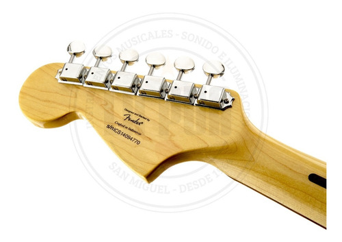 Imagen 7 de 9 de Guitarra Squier Vintage Modified Jaguar Olympic White