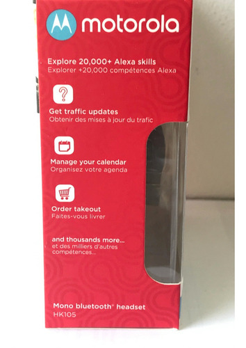Manos Libres Motorola Hk105 Mono Bluetooth Wireless Headset