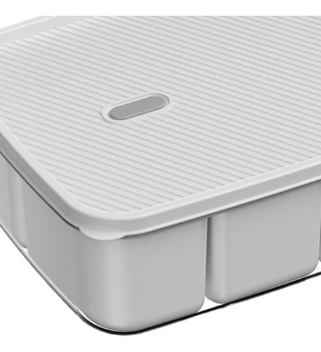 Caja De Condimentos Para Especias De Cocina Con Tapa, Botes