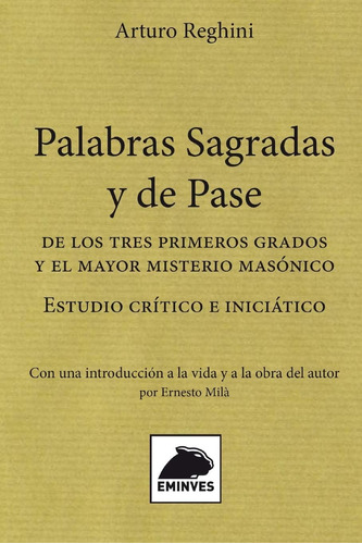 Libro: Palabras Sagradas Y Pase: De Tres Primeros Gra