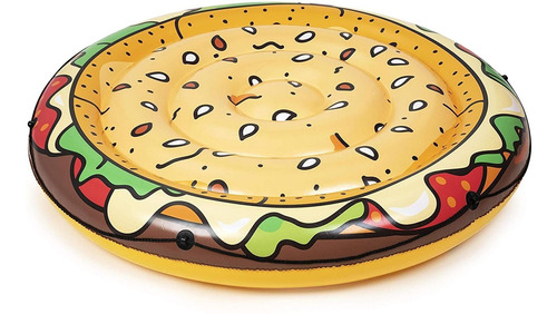 Colchoneta Flotador Inflable Pileta Burger Bestway