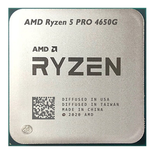 Imagen 7 de 10 de Micro Procesador Amd Ryzen 5 Pro 4650g 4.2ghz Am4 Oem