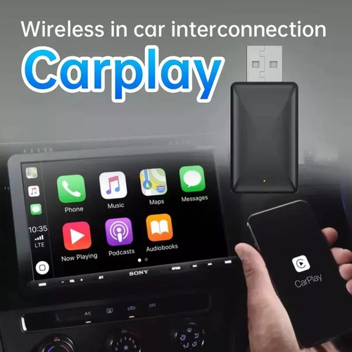 Adaptador Carplay Inalámbrico 2 En 1 Dty, Convertidor Automá