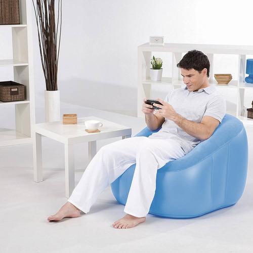Sillón Inflable Comfi Cube 74cmx74cmx64cm Bestway