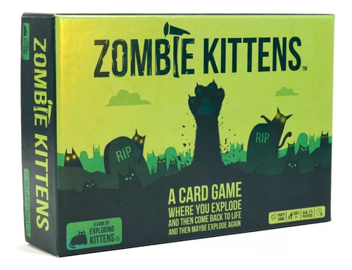 Zombie Kittens - Juego De Mesa (Usado)