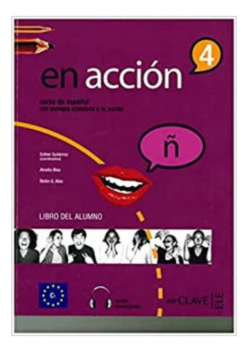 En Accion 4 Libro Del Alumno + Cd Audio C1, De Blas, Amelia. Editora En Clave Em Espanhol