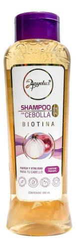 Shampoo Con Cebolla Y Biotina Anyeluz