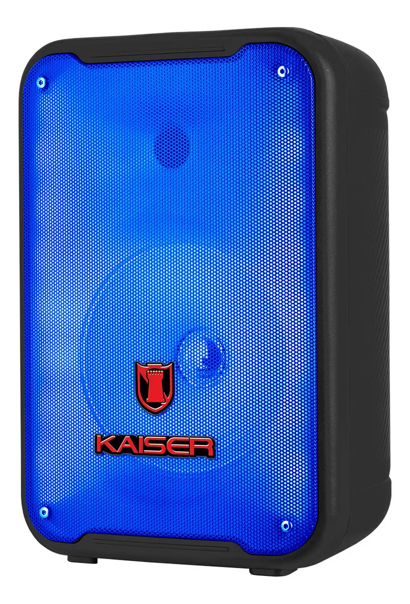 Bafle Kaiser 8 PuLG 6200w Pmpo Luz Multicolor Ksw-7007