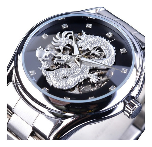 Relojes Automáticos Forsining Classic Dragon Des For Hombre