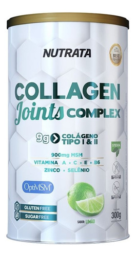 Collagen Joints Complex Tipo I E Ii (300g) Limão Limão